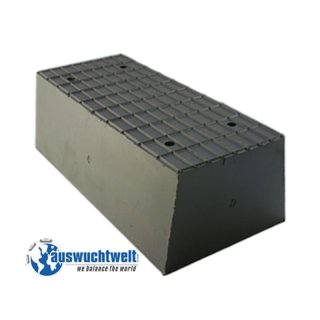 Gummiklotz Hebeb&uuml;hnen 200x100x70 mm, Zippo / Majorlift / universelle Verwendung