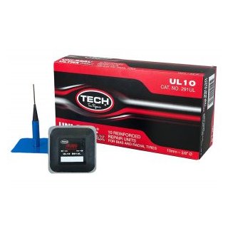 Tech 10mm Uni-Seal Ultra MAX 10 Reifenreparaturpilz 10 St&uuml;ck Pilze