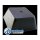 Pyramidenklotz Gummiklotz Gummiauflage Auflage Hebeb&uuml;hnen 150x150x60mm, J.A.B.Becker / Autop Stenhoj / universelle Verwendung